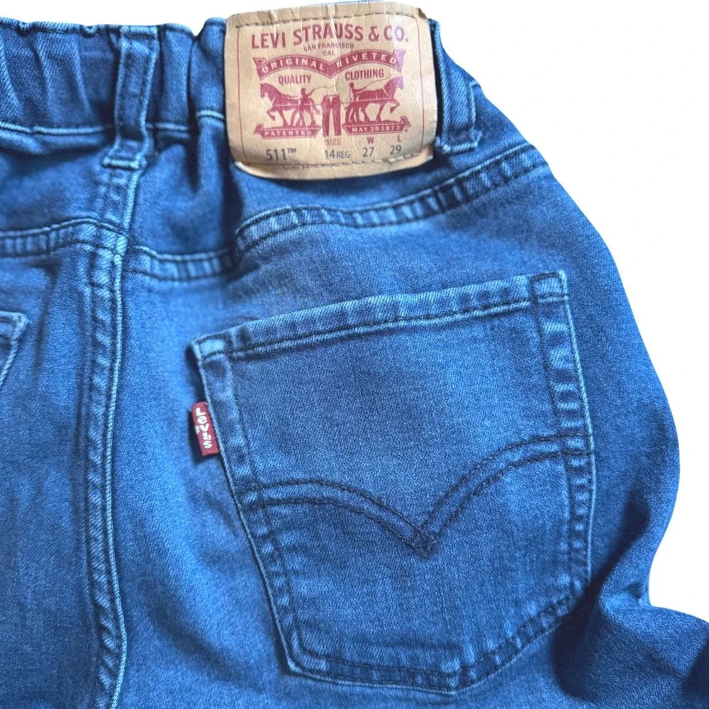 Levi's 511 Slim Fit Boys Jeans‎ size 14 regular W27 L29